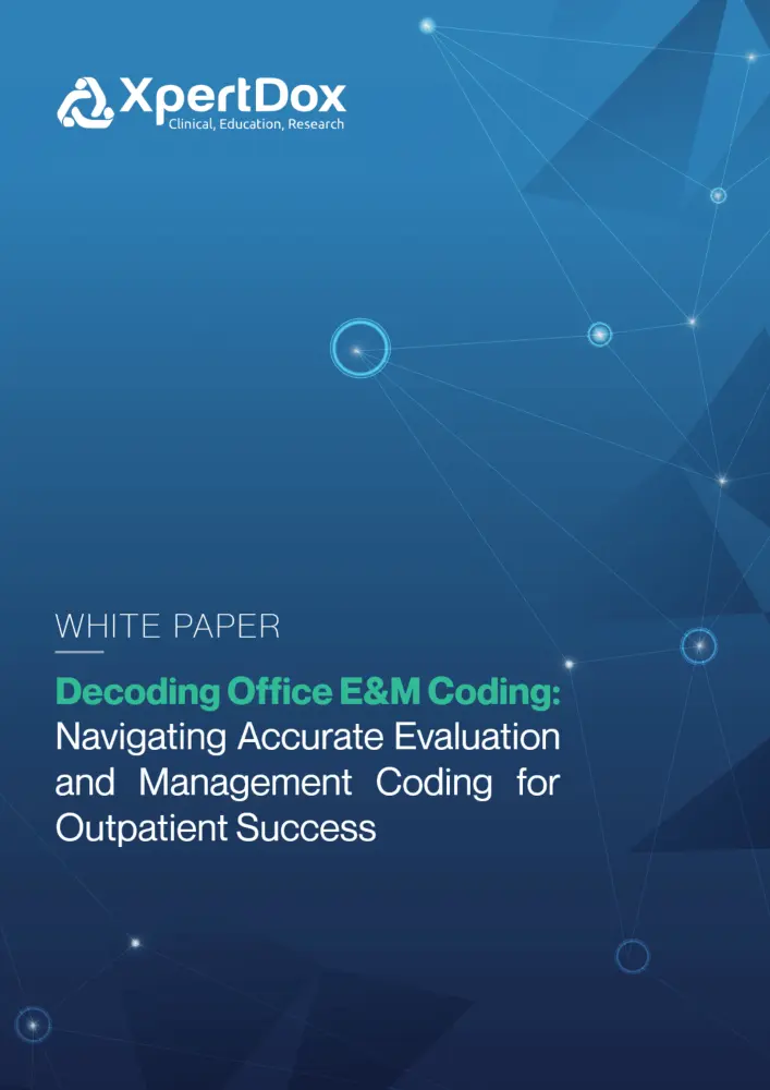 White paper on Medical Decision-Making (MDM) in E&M coding processes.